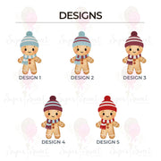 Personalised Football Gingerbread Christmas Bauble