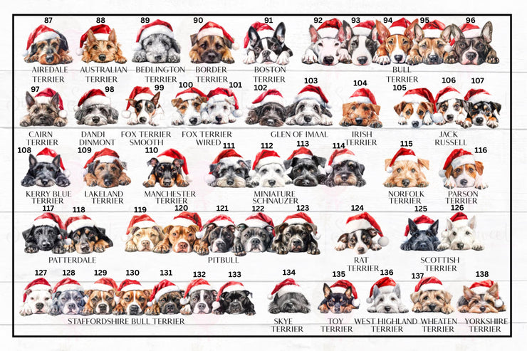 Personalised Dog Christmas Tree Decoration