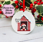 Personalised Dog Christmas Tree Decoration