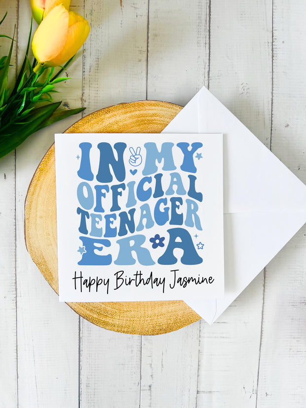 In My Teenage Era Birthday Card