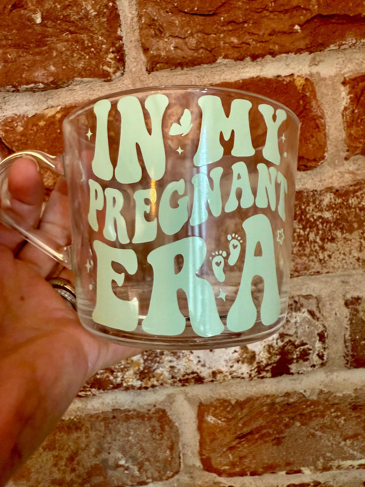 In My Pregnant Era Mug, Mum to Be Gift, Baby Shower Gift, Mom to be Mug, Coffee Cu, Pregnancy gift, Maternity leave gift, expecting mum gift