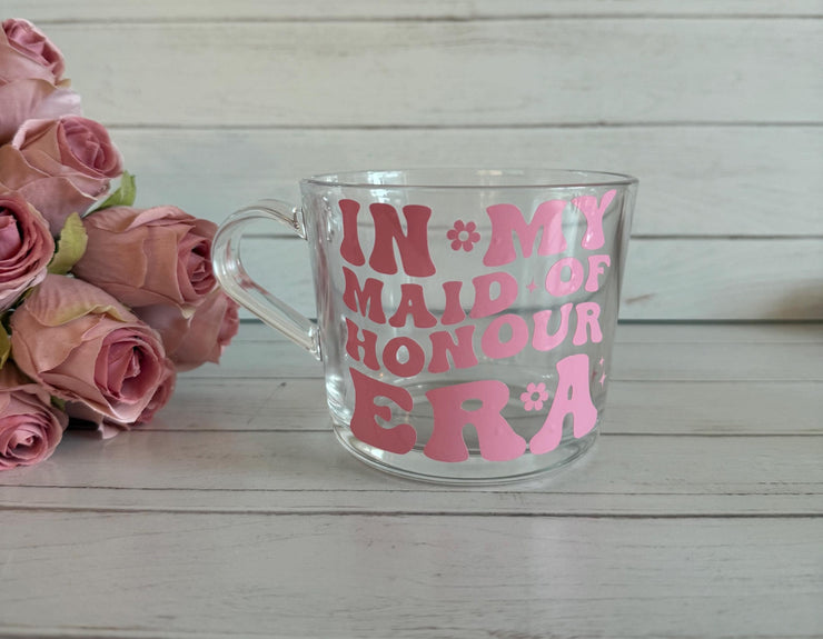 In My Bride Era Glass Mug