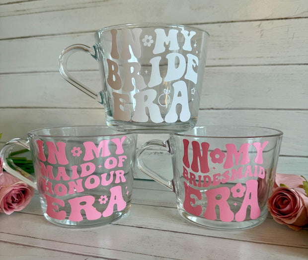 In My Bride Era Glass Mug