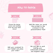 Personalized Pet Loss Memorial Ornament: Paw Print Keepsake