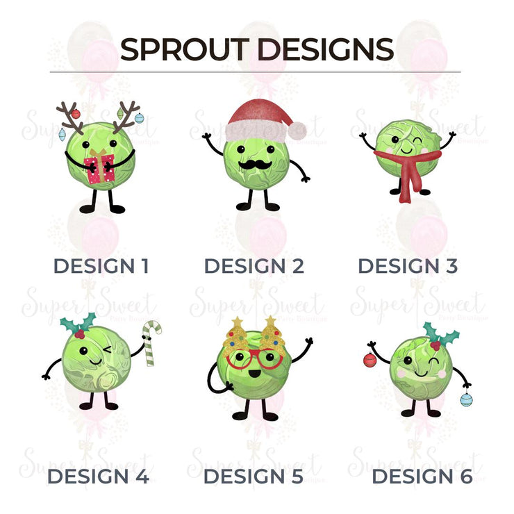 Personalised Christmas Sprout Bauble