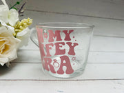 In My Wifey Era Glass Mug