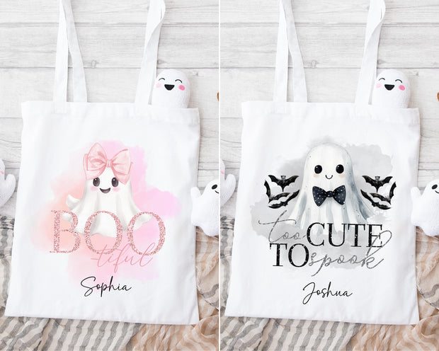 Personalised Halloween Trick or Treat Bag