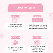 Personalised Bear Halloween Trick or Treat Bag