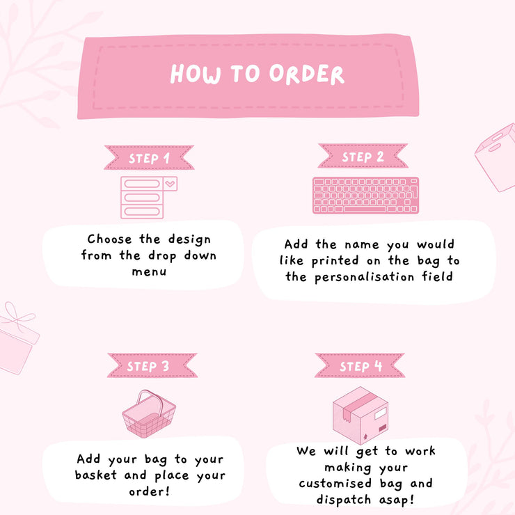 Personalised Halloween Trick or Treat Bag