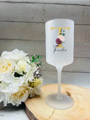 Personalised Wine Glass, Personalised Gifts, Gift for Her, 40th Birthday, 30th Birthday, Gift for Mum, Custom Wine Glass, Bridesmaids Gift