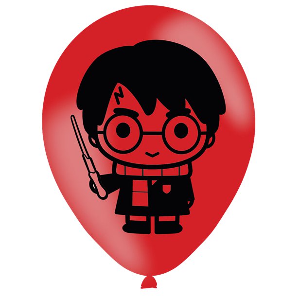 6 Harry Potter Latex Balloons - 11"