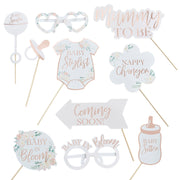 Floral Baby Shower Photo Booth Props
