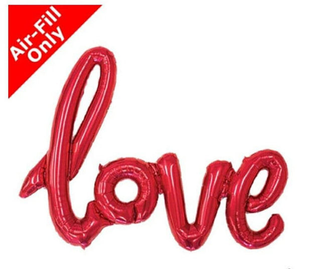 Giant 40" Red Love Balloon
