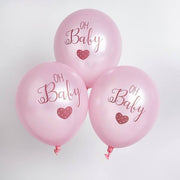 Pink Baby Shower Photo Props