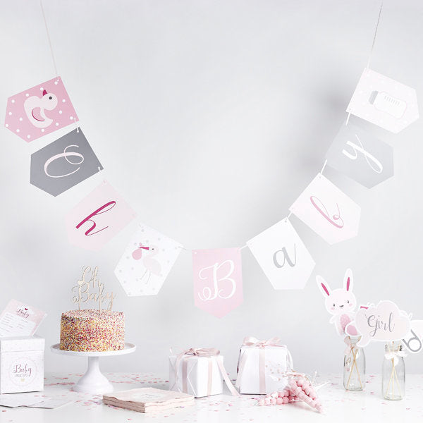 Oh Baby Pink Bunting