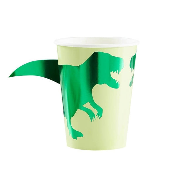8 Dinosaur Party Cups