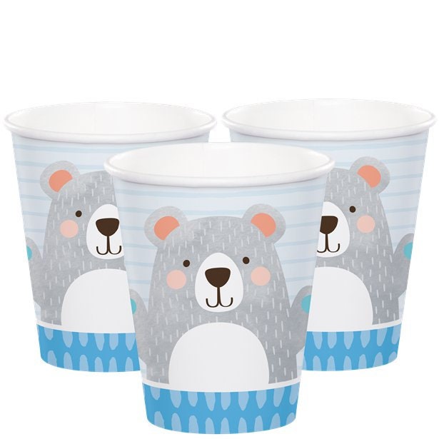 8 Bear Paper Cups