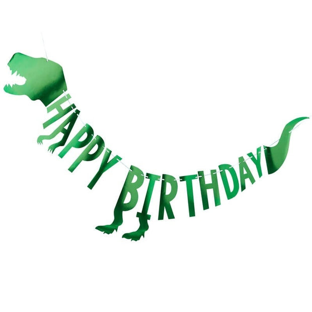 Dinosaur Happy Birthday Bunting