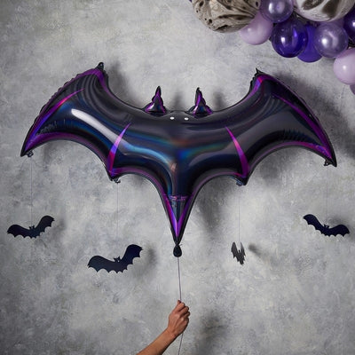 Giant Bat Balloon Halloween Bunting
