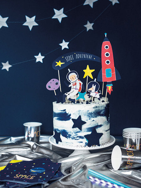 Outer Space Cake Topper