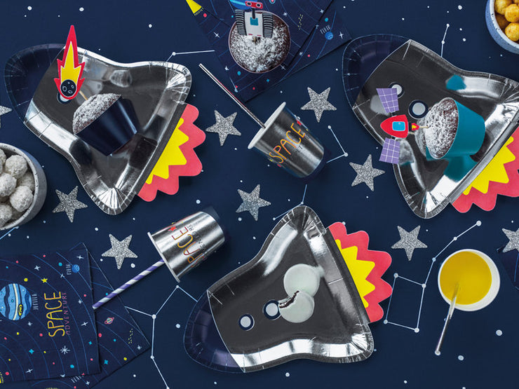 6 Space Theme Party Cups