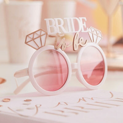 Rose Gold Bride to Be Sunglasses