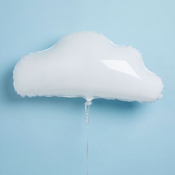 2 Cloud Shape Party Balloons