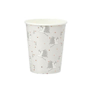 10 Stork Baby Shower Paper Cups