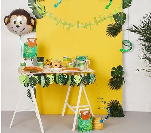 5 Jungle Party Lunch Boxes