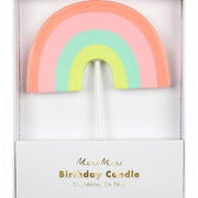 Rainbow Birthday Cake Candle
