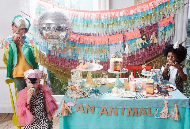 Party like An Animal Jungle Party Banner
