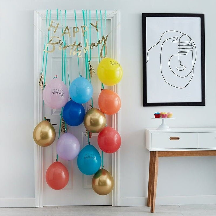 Rainbow Balloon Decorating Kit