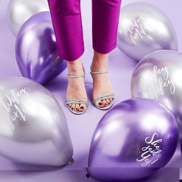 5 She Said Yes Hen Party Balloons