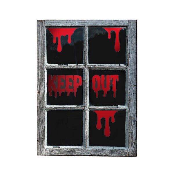 5 Halloween Window Decorations