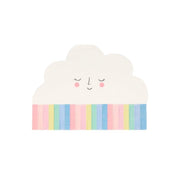 20 Pastel Rainbow Cloud Napkins
