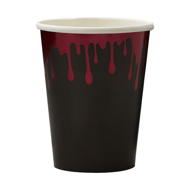 8 Blood Drip Halloween Cups