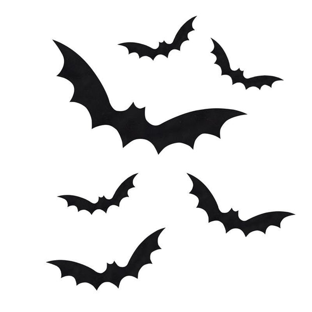 Bat Halloween Window Stickers