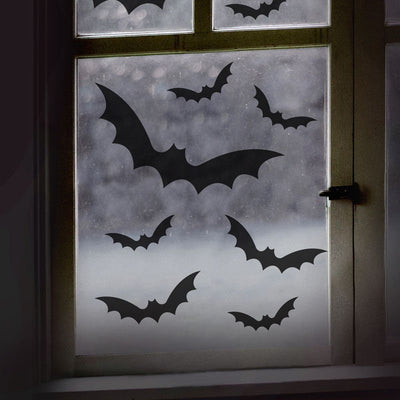 Bat Halloween Window Stickers