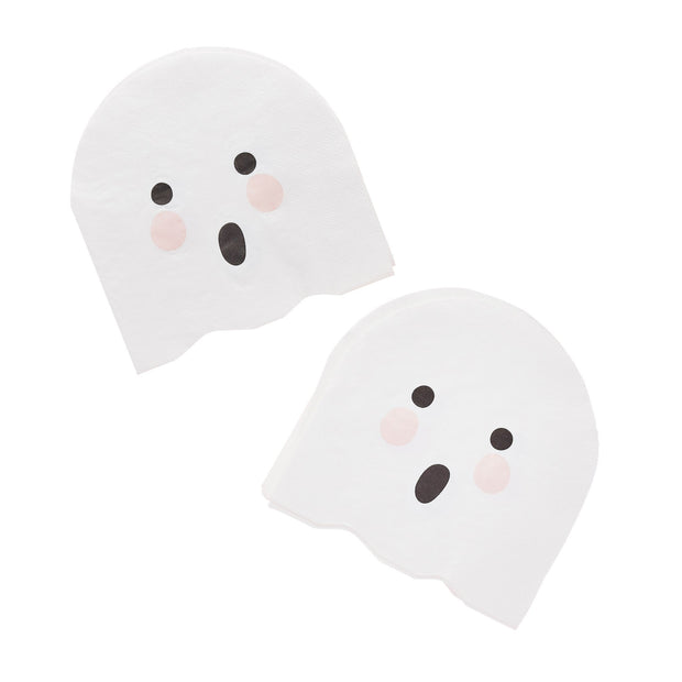 20 Halloween Ghost Napkins