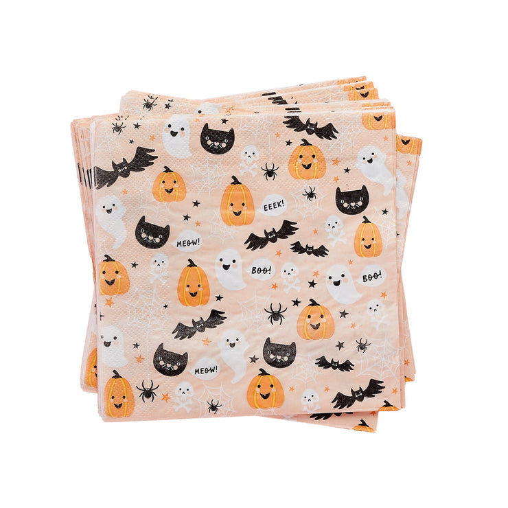 20 Halloween Party Napkins