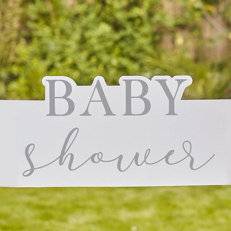 Customisable Baby Shower Photo Booth Frame
