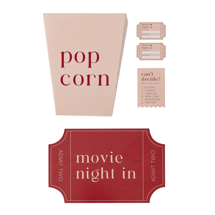 Valentines Movie Night Box Kit