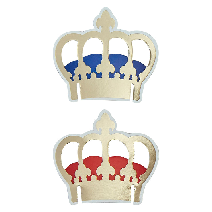10 Kings Coronation Glass Toppers