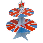 King's Coronation Union Jack Cake Stand