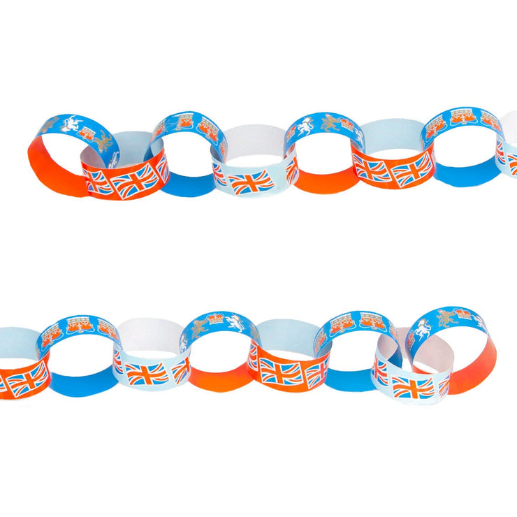 King's Coronation Party Paper Chain Decorations