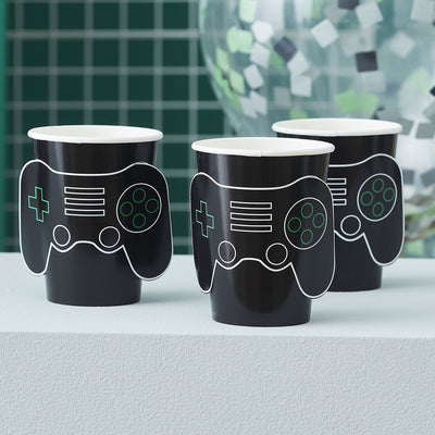 8 Video Game Party Cups