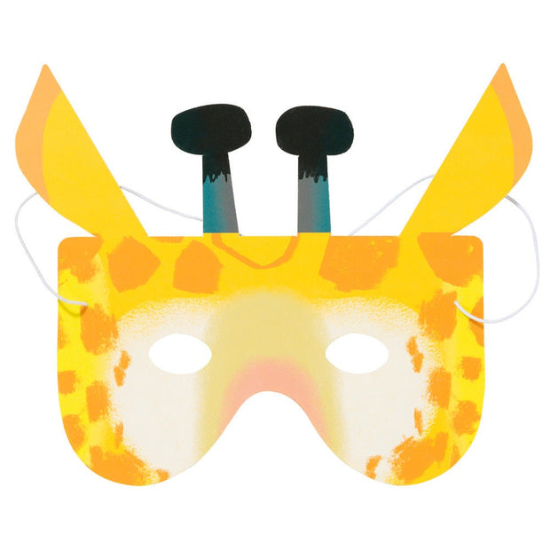 8 Safari Animal Face Masks