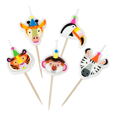 Party Animals Cake Candles