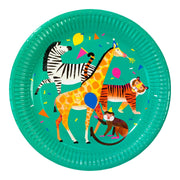 8 Jungle Party Plates