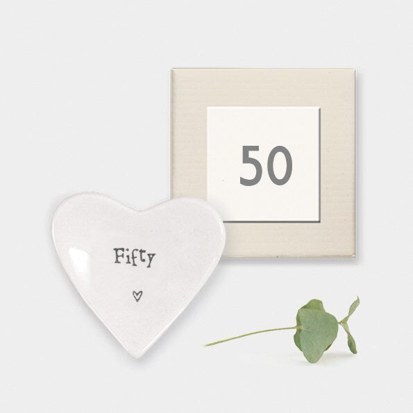 50th Birthday Mini Trinket Dish Gift